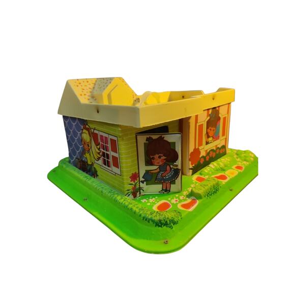 Vintage 1967 Mattel Kiddle Kolony vinyl playhouse - Picture 3 of 9